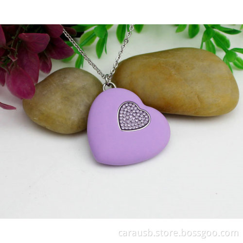 CaraUSB Creative usb disk wholesale mini pull encryption Heart-shaped Valentine's Day custom flash drive